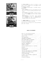 Tascam A-4000-S - Owners Manual 